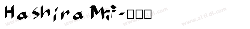 Hashira Mt字体转换